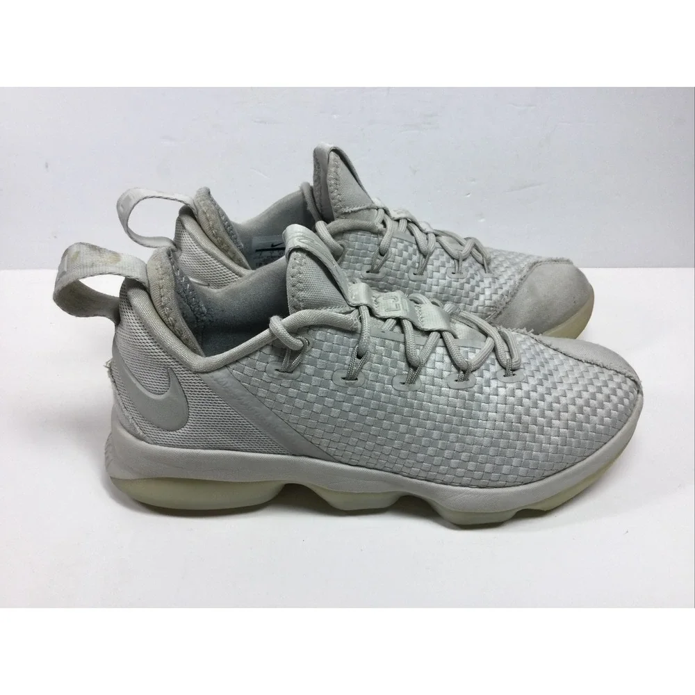 Nike LeBron 14 Sneakers‎ Mens Sz 8 Light Bone Ivory Basketball Shoes 878636-004